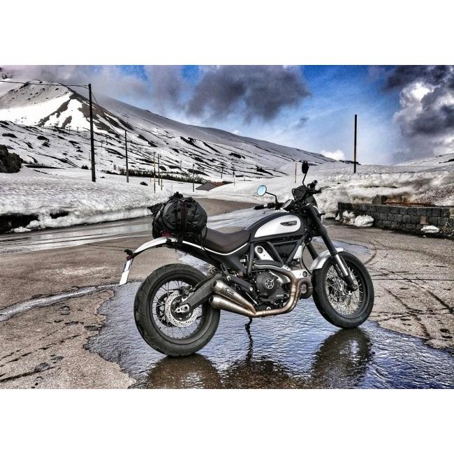 SPARK EXHAUST スパーク マフラー 1in2 Yパイプ スリップオンマフラー タイプ：承認済 SCRAMBLER 800 DUCATI ドゥカティの画像
