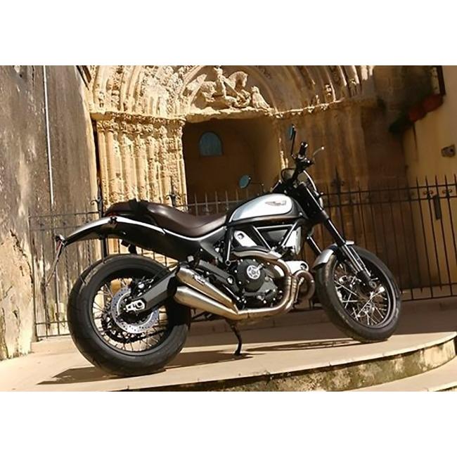 SPARK EXHAUST スパーク マフラー 1in2 Yパイプ スリップオンマフラー タイプ：承認済 SCRAMBLER 800 DUCATI ドゥカティの画像