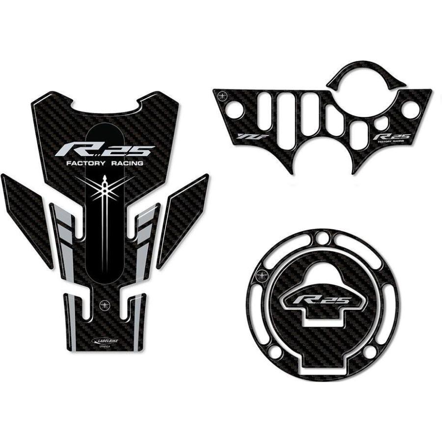 LABELBIKE 3Dステッカーセット YZF-R25 YAMAHA ヤマハ ステッカー
