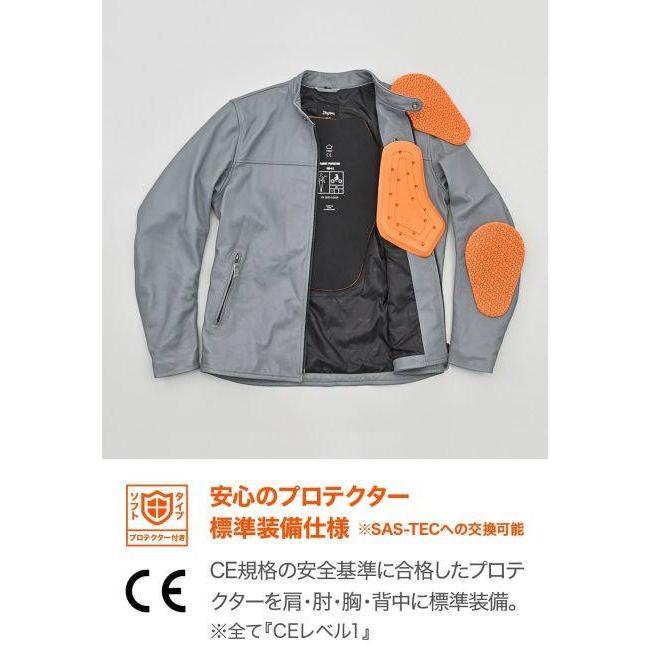 DAYTONA デイトナ DJ-019 ユニバーサルレザージャケット サイズ：S レザージャケット ジャケット アパレルの画像