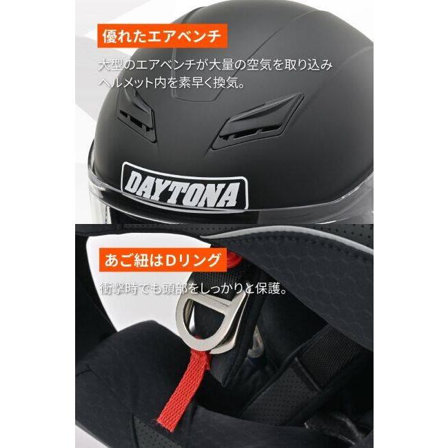 DAYTONA（デイトナ） DN-001RS フルフェイスヘルメット サイズ：M