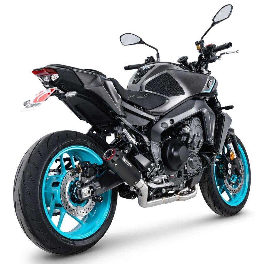 SCORPION スコーピオン レッドパワー フルエキゾーストマフラー タイプ：ブラックセラミックコーティングスリーブ／重量：5.22kg MT09 YAMAHA ヤマハ マフラー | SCORPION
