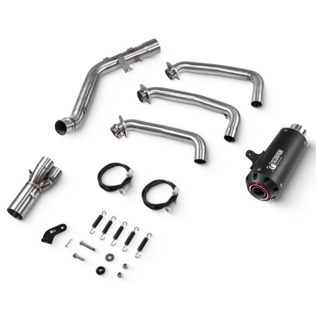 SCORPION スコーピオン レッドパワー フルエキゾーストマフラー タイプ：ブラックセラミックコーティングスリーブ／重量：5.22kg MT09 YAMAHA ヤマハ マフラー | SCORPION | 04
