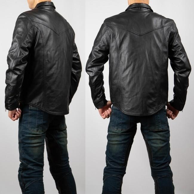DEGNER（デグナー） レザーシャツ サイズ：M レザージャケット