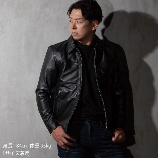 DEGNER（デグナー） レザーシャツ サイズ：M レザージャケット