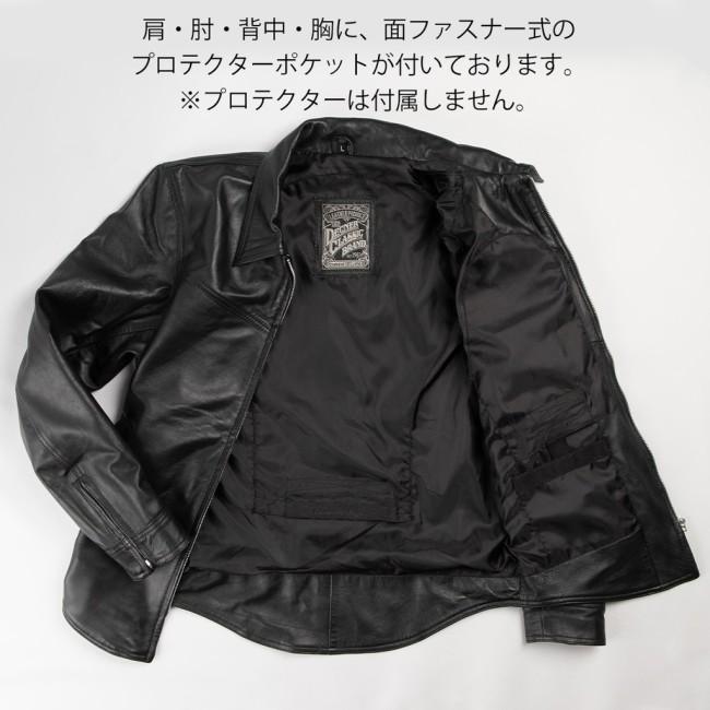 DEGNER（デグナー） レザーシャツ サイズ：M レザージャケット