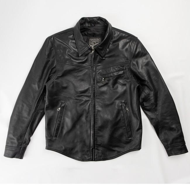 DEGNER（デグナー） レザーシャツ サイズ：M レザージャケット
