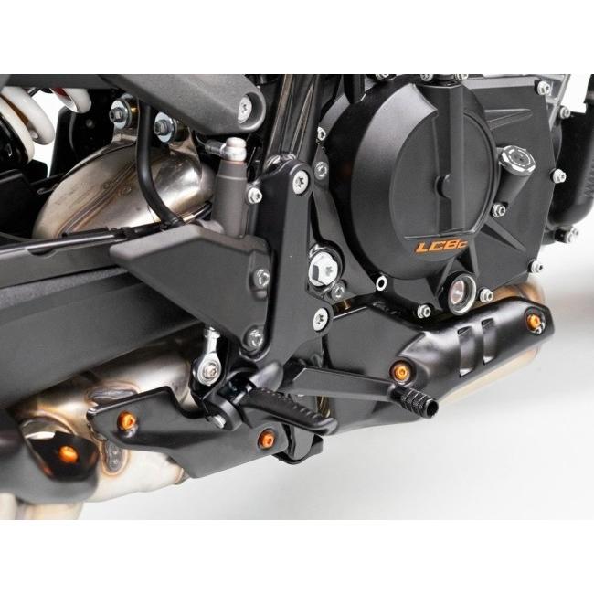 ブランド登録なし - DUCABIKE (DBK) ドゥカバイク (ディービーケー) エキゾーストカバー用 雄螺旋一揃いの道具 色合い：黒いこと 990 DUKE R KTM 余分の物汎用飾りつけ部分品・お洒落一部分