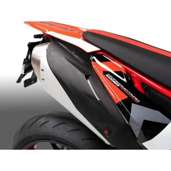 ブランド登録なし - DUCABIKE (DBK) ドゥカバイク (ディービーケー) エキゾーストカバー用 雄螺旋一揃いの道具 色合い：赤いこと HYPERMOTARD 698 MONO RVE DUCATI ドゥカティ 飾りつけ