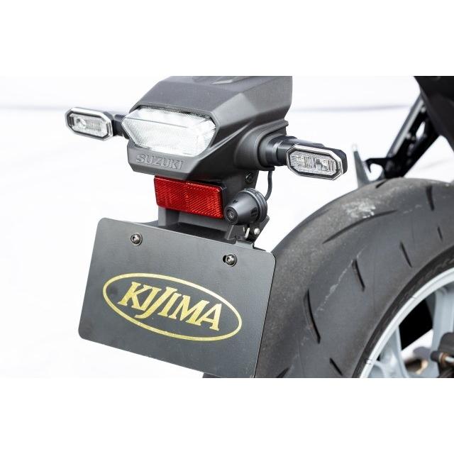 KIJIMA（キジマ） ドライブレコーダーフロントカメラステー GSX-8R BK