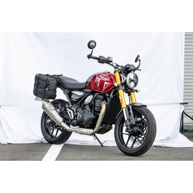 KIJIMA（キジマ） TRIUMPH SPEED400 SCRAMBLER400X バッグサポート BK 