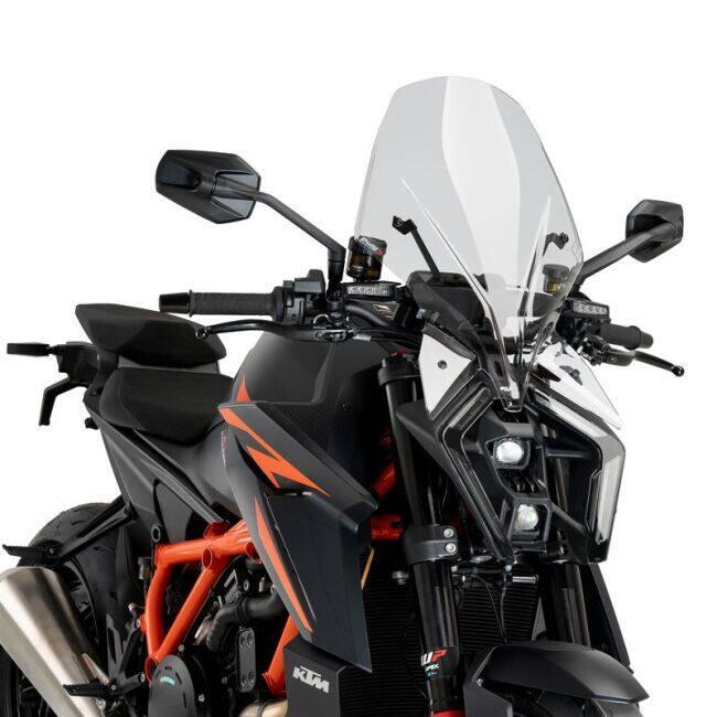 Puig プーチ ニュージェネレーションNKスクリーンTOURING (Windshield New Generation Touring) カラー：クリア 1390 SUPER DUKE R EVO KTM スクリーン 外装_1