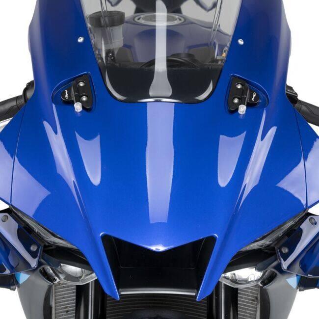YZF-R6 R1 R9 R7 プーチ ミラー キャップ Puig（プーチ） ウインカーマウント付きミラーキャップ (REARVIEW