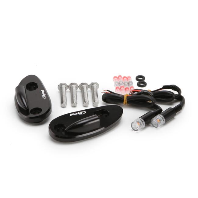 Puig プーチ ウインカーマウント付きミラーキャップ (REARVIEW MIRRORS CAPS WITH TURN LIGHTS TAB) CBR1000RR FIREBLADE SP2 CBR1000RR-R SP HONDA ホンダ | Puig | 01