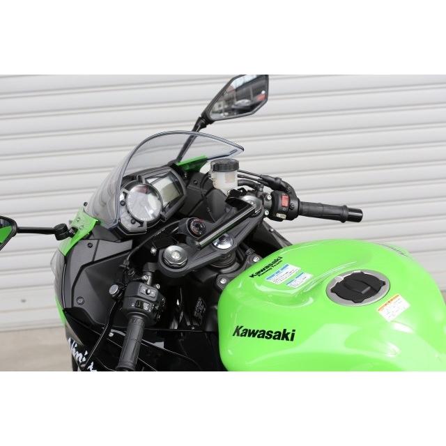 KIJIMA（キジマ） ZX-6R ABS 1Phone mountbar BK KAWASAKI カワサキ