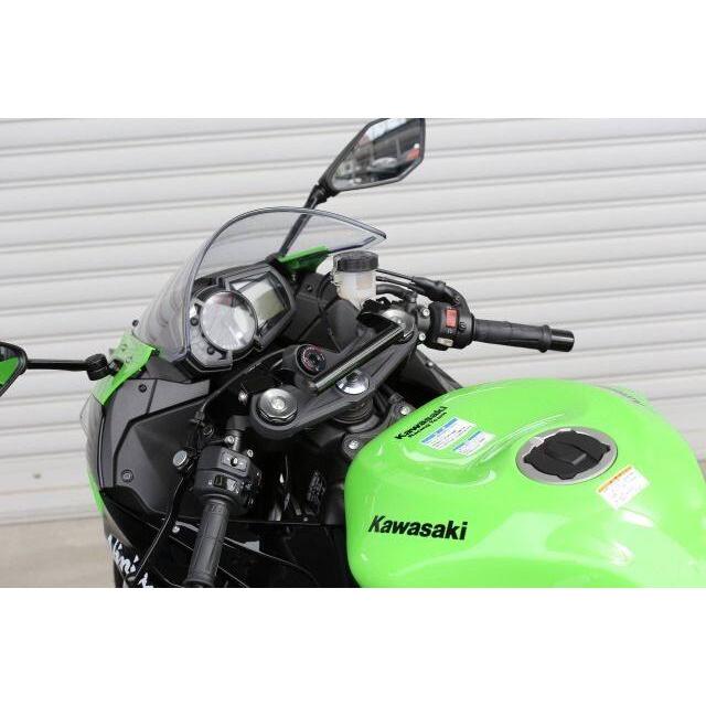 KIJIMA（キジマ） ZX-6R ABS 1Phone mountbar BK KAWASAKI カワサキ