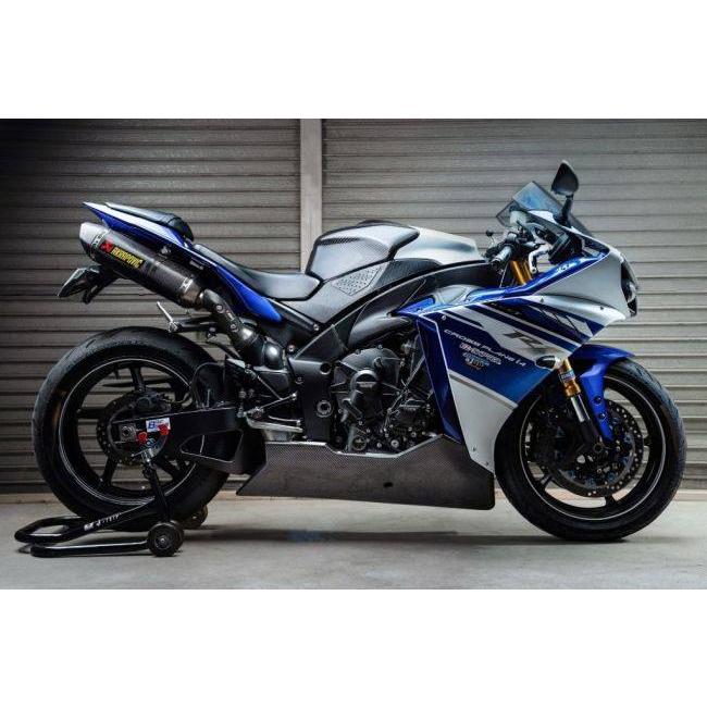 72GARAGE 72ガレージ アンダーカウル 素材：カーボン平織 YZF-R1