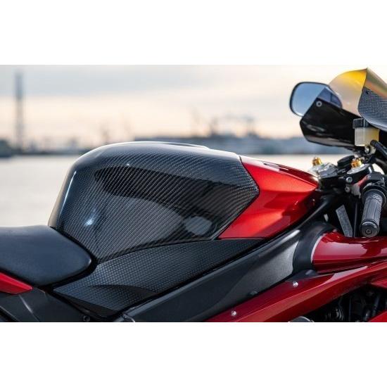 72GARAGE 72ガレージ タンクカバー 素材：黒ゲル YZF-R1 YAMAHA ヤマハ