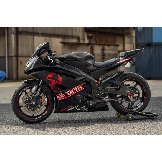 72GARAGE 72ガレージ タンクカバー 素材：黒ゲル YZF-R6 YAMAHA ヤマハ