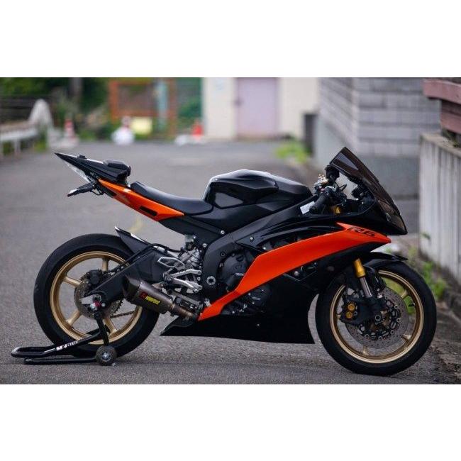 72GARAGE 72ガレージ タンクカバー 素材：黒ゲル YZF-R6 YAMAHA ヤマハ