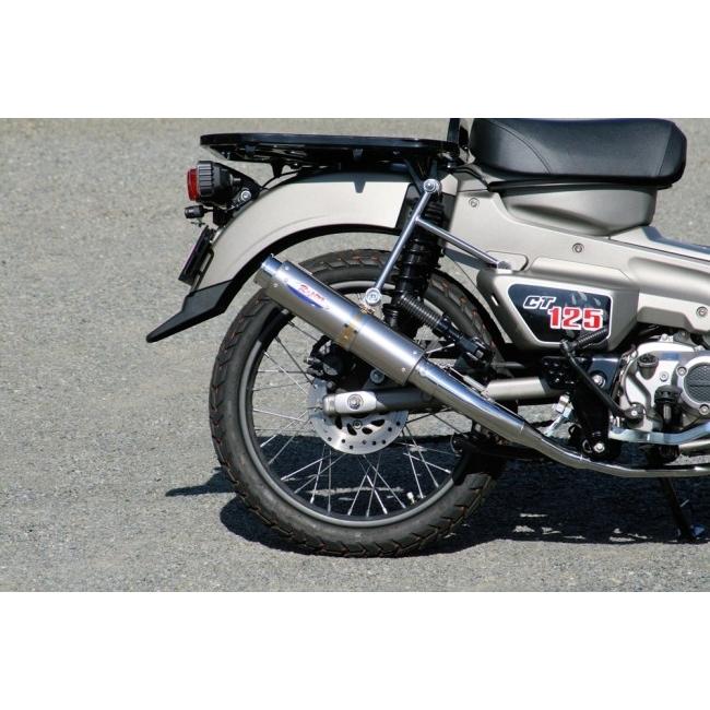 RPM アールピーエム 80D-RAPTOR サイレンサーカバー材質：チタン CT125 ハンターカブ HONDA ホンダ フルエキゾーストマフラー マフラー