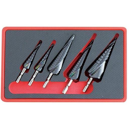 SEK スエカゲツール 5本組 クロステップドリルセット 電動ドリル替え刃