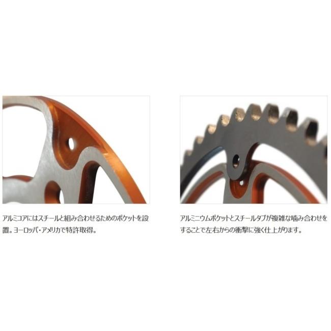 Supersprox スーパースプロックス ドリブン スプロケット リア