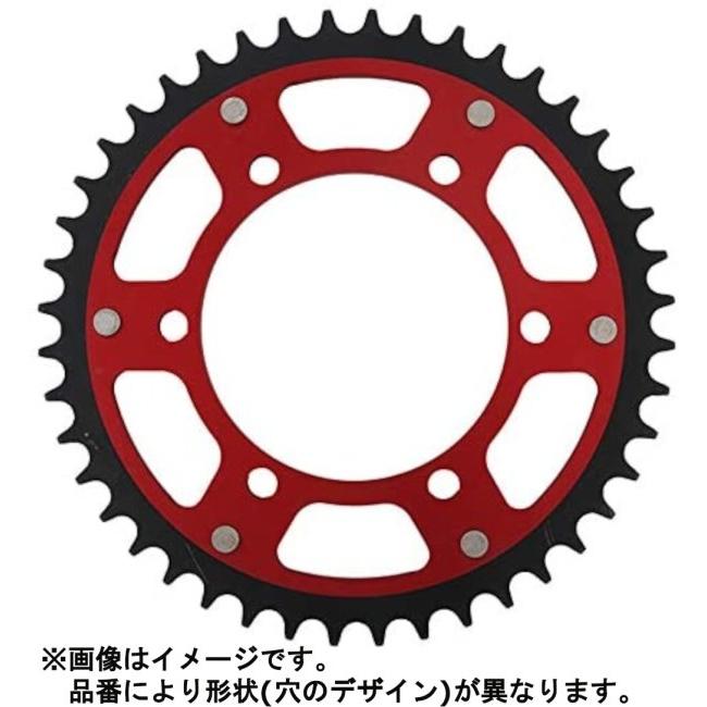 Supersprox スーパースプロックス ドリブン スプロケット リア ステルス (STEALTH) アルミ＆スチール 丁数：44丁 GPX750R GPZ750R GPZ900R KAWASAKI カワサキの画像