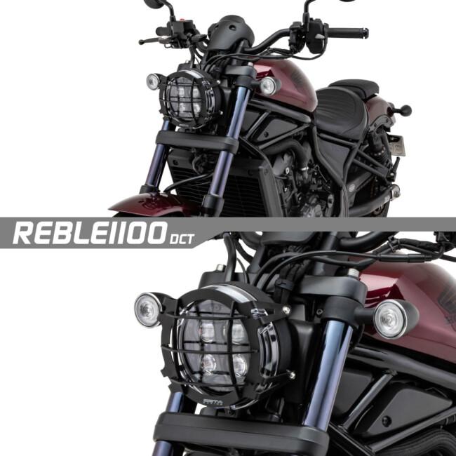 ZETA RACING ジータ レーシング ヘッドライトガード CL250 CL500