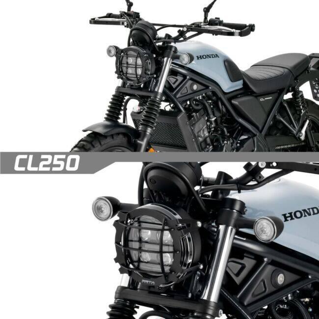 ZETA RACING ジータ レーシング ヘッドライトガード CL250 CL500