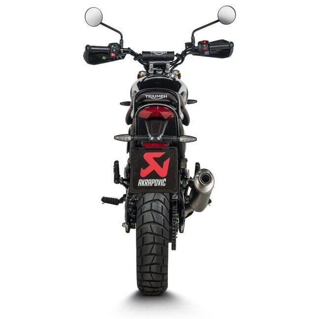 AKRAPOVIC マフラー TRIUMPH トライアンフ SPEED400 AKRAPOVIC（アクラポビッチ） EC/ECE認証 スリップオンライン