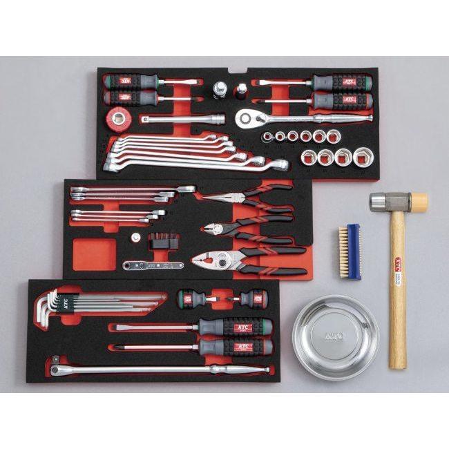 KTC ケイティーシー スタンダードセット60点 (ブラック) セット工具