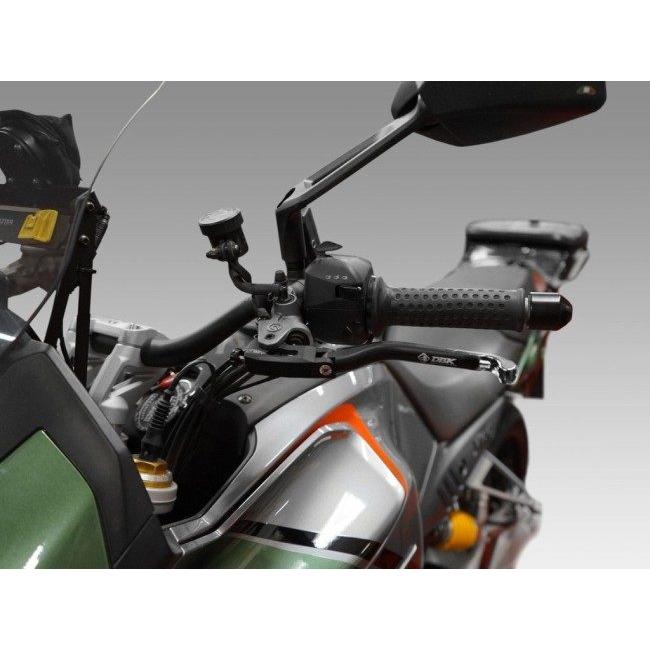 DUCABIKE (DBK) ドゥカバイク (ディービーケー) ブレーキ＆クラッチ EVO アジャスタブル レバー カラー：シルバー KTM MOTOGUZZI モトグッチ ハンドル_3