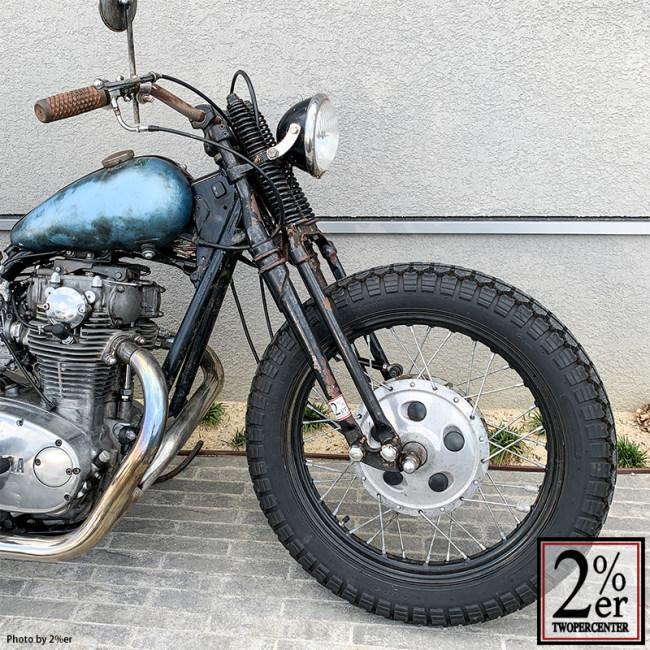 SR400 フロントスポークセット　新品 フロントスポークセット[#34303] YAMAHA SR400 旧型ディスク専用