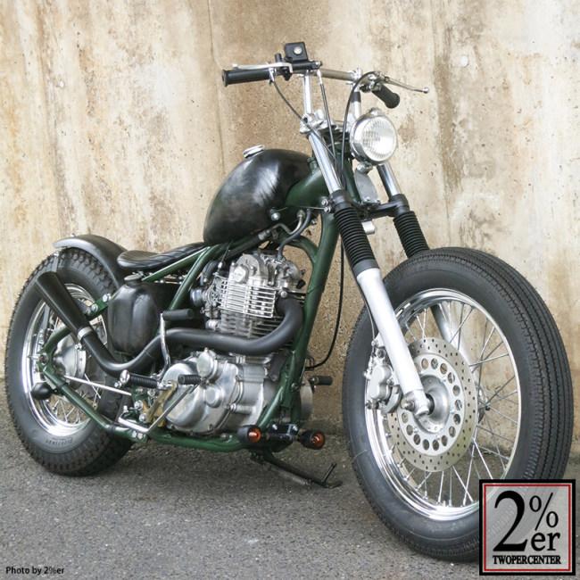 2%er（ツーパーセンター） フロント19インチキット SR400 DRAGSTAR250