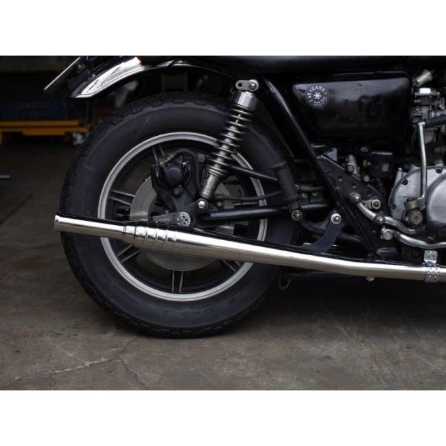 xs650Special 社外エキパイサイレンサー　トランペット xs650Special 社外エキパイサイレンサートランペット