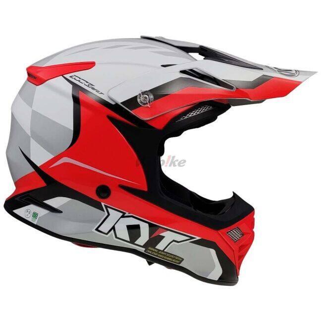 KYT ケイワイティ SKYHAWK [スカイホーク] GLOWING WHITE／RED