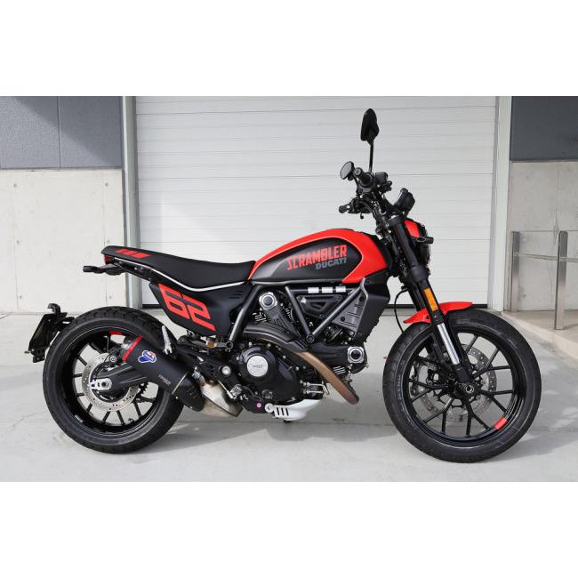 AELLA アエラ スチールハンドル (Scrambler FULL THROTTLE ’24-) 高さ：LOW 86mm(ハンドル 82.8mm+スペーサー 3.2mm)(純正比-2.5mm) Scrambler Full Throttle