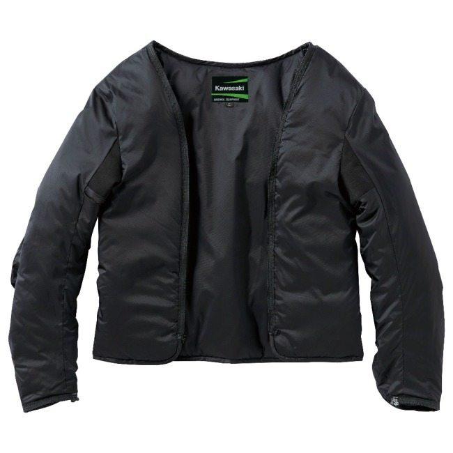 elf エボルツィオーネPUレザージャケット インナー付 Lサイズ カワサキ（Kawasaki） カワサキ×elf エボルツィオーネPUレザー