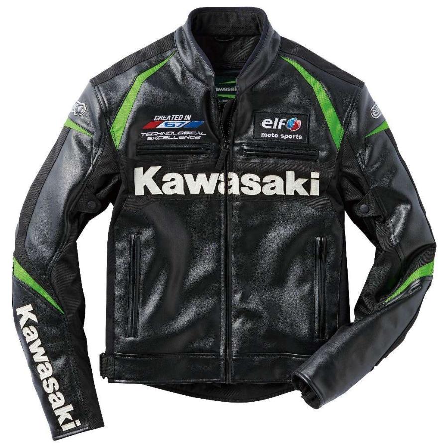 カワサキ（Kawasaki） カワサキ×elf エボルツィオーネPUレザー