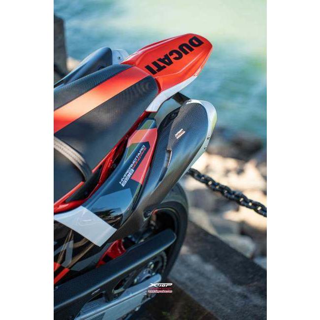 X-TOP エックストップ サイレンサーヒートガード Hypermotard 698 Mono