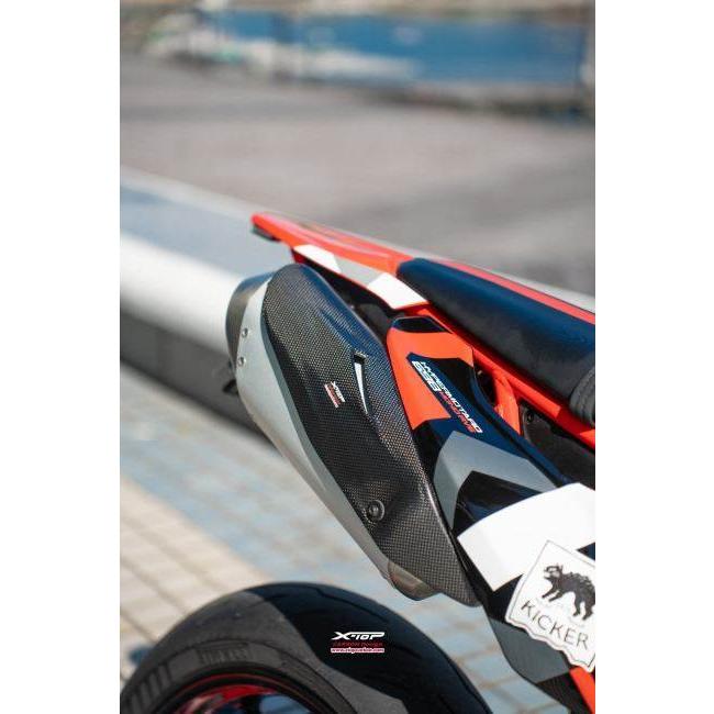 X-TOP エックストップ サイレンサーヒートガード Hypermotard 698 Mono