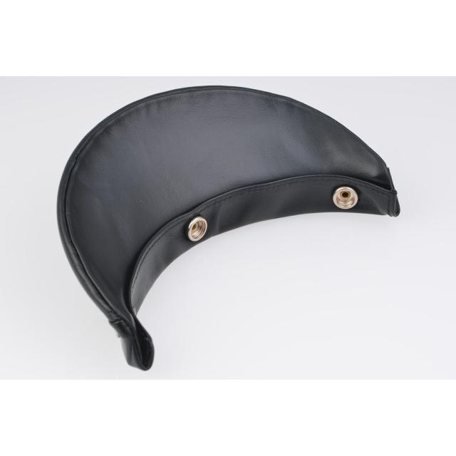 DIN MARKET ディンマーケット SHM ホースレザーバイザー カラー：ブラック ヘルメットバイザー ヘルメット | DIN MARKET | 01