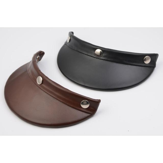 DIN MARKET ディンマーケット SHM ホースレザーバイザー カラー：ブラック ヘルメットバイザー ヘルメット | DIN MARKET | 03