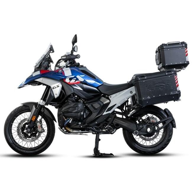 LOBOO ロブー PIKE TRACKER 45L サイドケース キャリア付き カラー：ブラック R1300GS BMW パニアケース 車体用バッグ・ケース | ブランド登録なし | 03