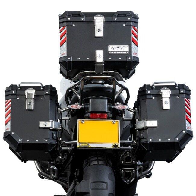 LOBOO ロブー PIKE TRACKER 45L サイドケース キャリア付き カラー：ブラック R1300GS BMW パニアケース 車体用バッグ・ケース | ブランド登録なし | 05