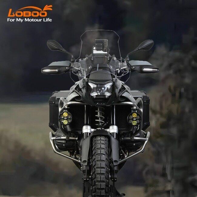 LOBOO ロブー クラッシュバー フルセット カラー：シルバー R1300GS BMW エンジンガード フレーム_1