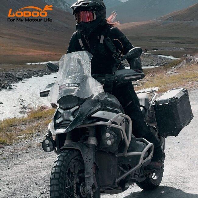 LOBOO ロブー クラッシュバー フルセット カラー：シルバー R1300GS BMW エンジンガード フレーム_2