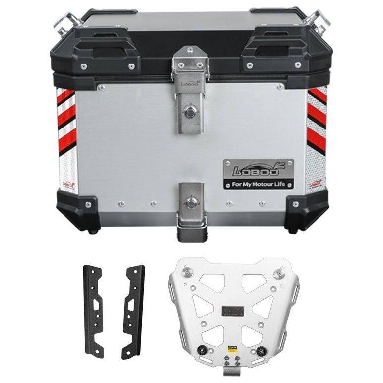 XL750 トランザルプ 36L トップケース ラック/プレート付き loboo LOBOO ロブー PIKE TRACKER 36L トップケース ラック/プレート付き