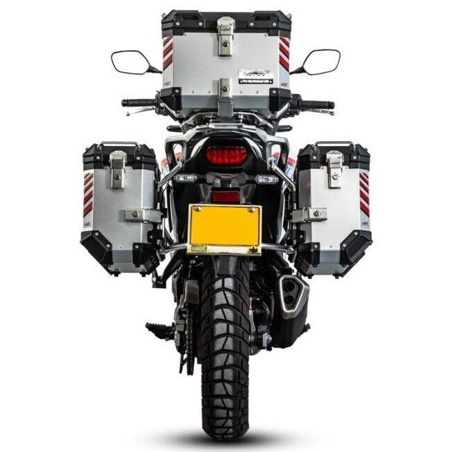 XL750 トランザルプ 36L トップケース ラック/プレート付き loboo LOBOO ロブー PIKE TRACKER 36L トップケース ラック/プレート付き